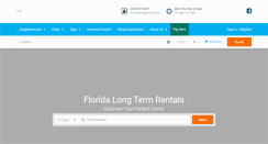 Desktop Screenshot of floridalongtermrentals.com